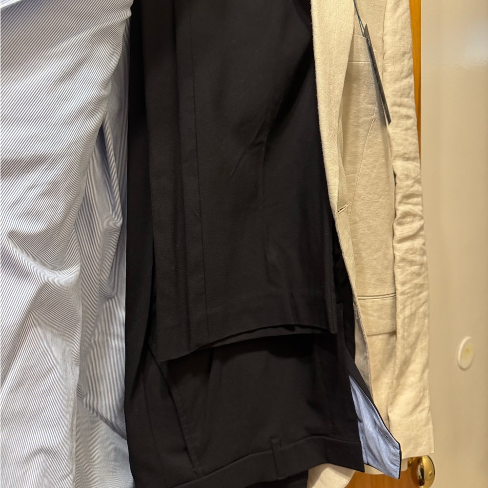 Black Tommy Hilfiger Mens Dress Pant 36W x 30L